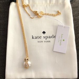 Kate Spade owl pendant